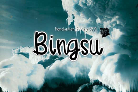 Bingsu: A Handwritten Font for Charming Web Design