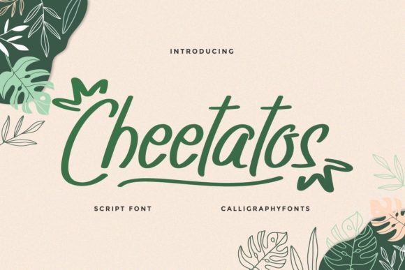 Bring Your Creations to Life with Cheetatos Font