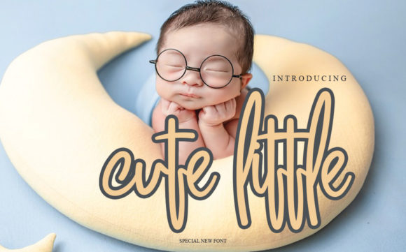 Cute Little: A Charming Handwritten Font for Crafters