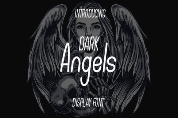 Dark Angels: Elevate Your Campaigns with This Versatile Handwritten Font