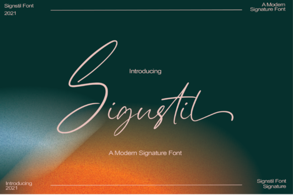 Discover the Elegance of Sigustil: A Handwritten Font for Crafters