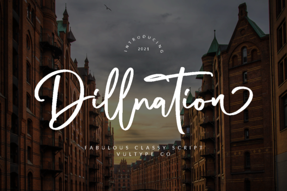 Elevate Your Editorial Design with Dillnation Font
