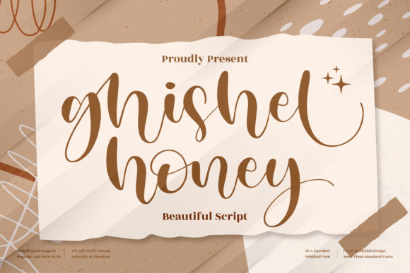 Elevate Your Web Design with Ghisel Honey Font