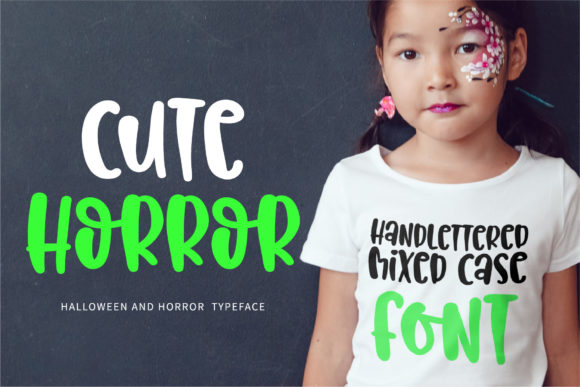 Enhance Your Brand with Cute Horror: A Versatile Handwritten Font