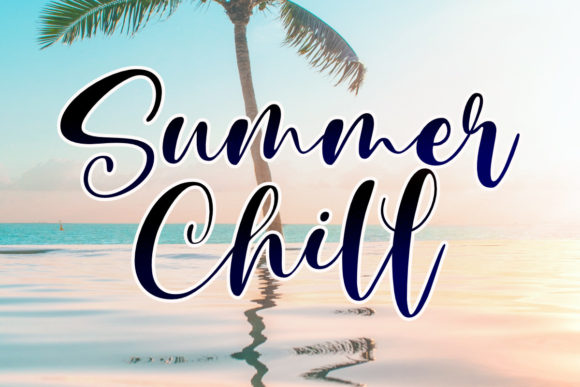 Enhance Your Brand with Summer Chill: A Refined Script Font