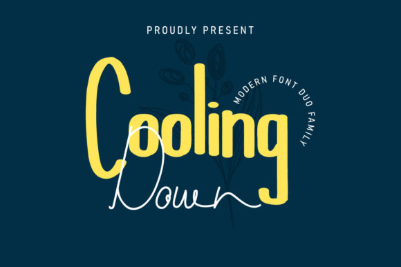 Enhance Your Crafts with Cooling Down Font Duo