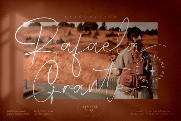 Enhance Your Web Design with Rafaela Grante Font