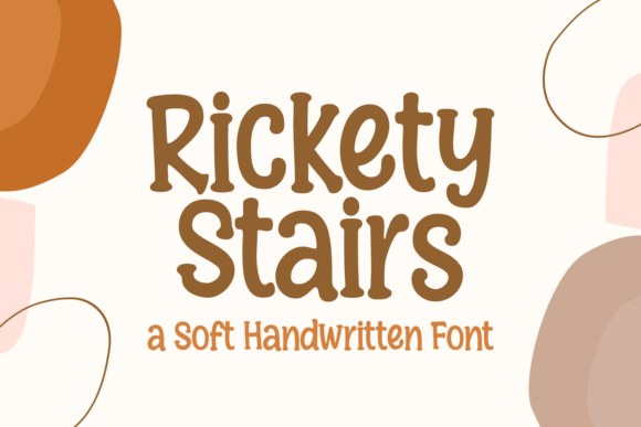 Exploring Rickety Stairs: A Charming Handwritten Font