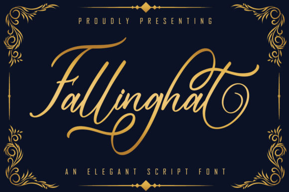 Fallinghat: The Elegant Script Font for Stunning Branding