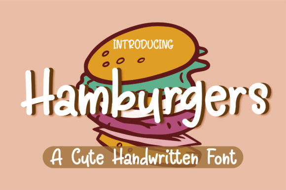 Hamburgers: A Quirky Handwritten Font for Creative Campaigns