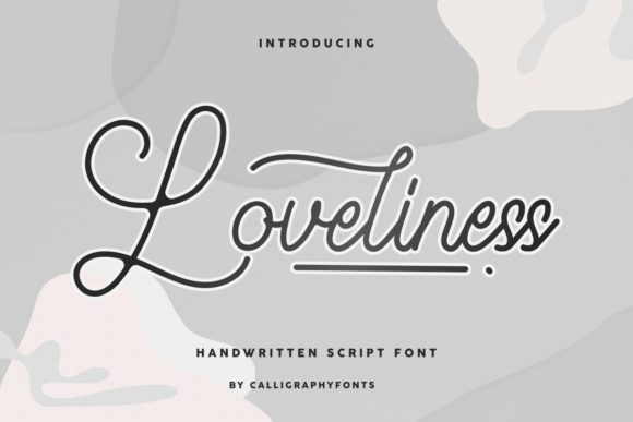 Loveliness: A Charming Script Font for Engaging Visuals