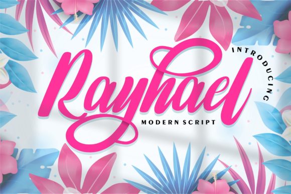 Rayhael: Elevate Your Brand with This Elegant Script Font