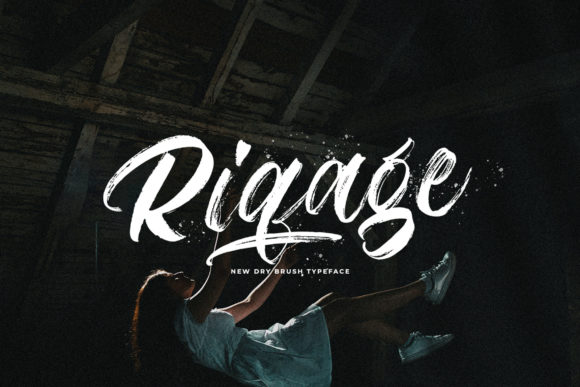 Riqage: A Modern Handwritten Font for Bold Editorial Designs