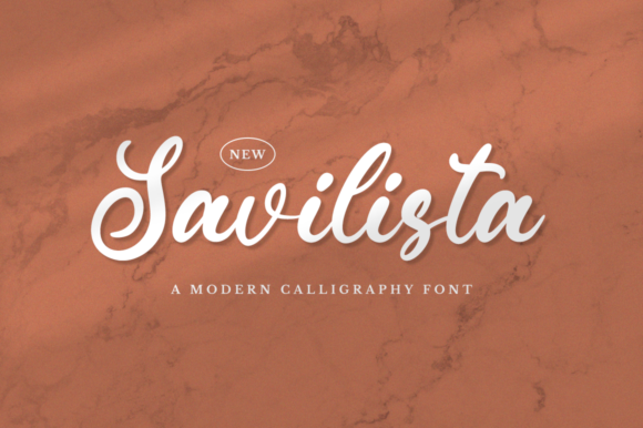 Savilista: A Charming Script Font for Creative Branding