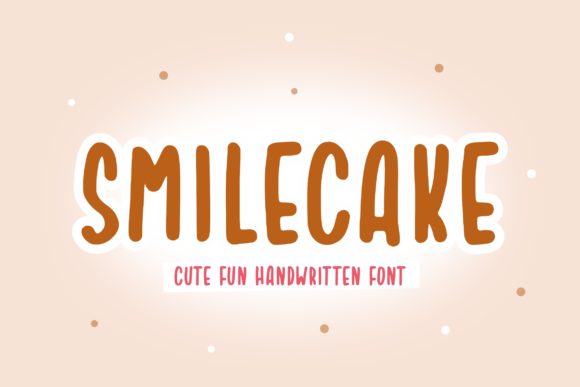 Smilecake Cute: A Versatile Handwritten Font for Branding