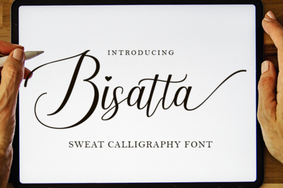 Transform Your Brand with Bisatta Calligraphy Font