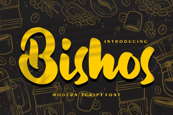 Transform Your Brand with Bishos: A Chic Handwritten Font