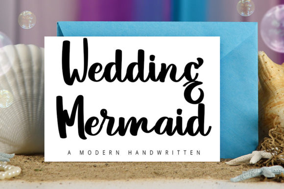 Wedding Mermaid: A Delicate and Elegant Web Font